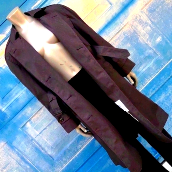 DEFENCE LOGISICS AGENCY OFFICIAL WOMANS ALL WEATHER LINED ARMY TRENCH COAT - Picture 12 of 17